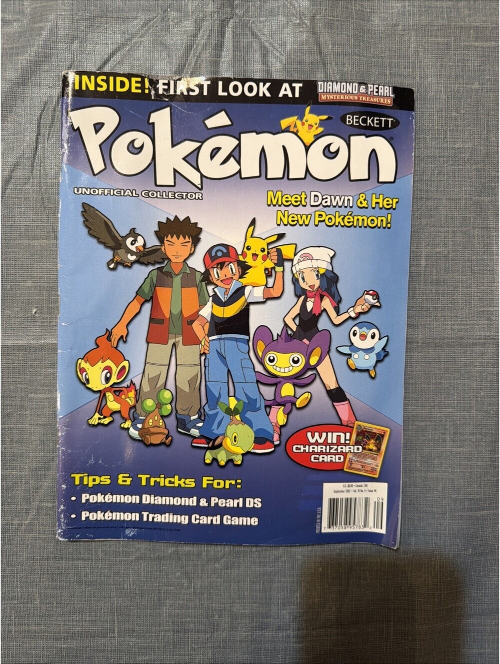 Beckett Pokemon Unofficial Collector Magazines 2007-2008